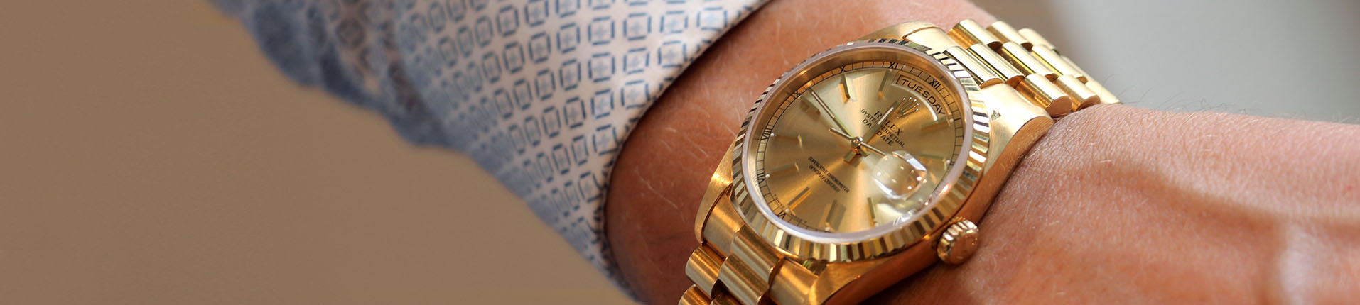 gouden horloge verkopen bij Goudwisselkantoor